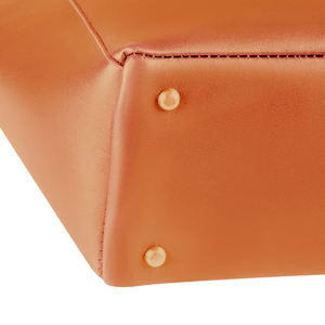 Custom Logo Zipper Genuine Leather Tote Bags Wholesale High Quality Large Capacity Elegant Trendy Women's Lifestyle OEM Service - Product Image 4