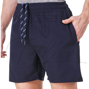 Shorts de Baño Casuales de Verano para Hombre, Diseño Liso de Alta Calidad, Tela de Lona Ecológica, Transpirable, de Secado Rápido, con Cordón Ajustable - Product Image 2