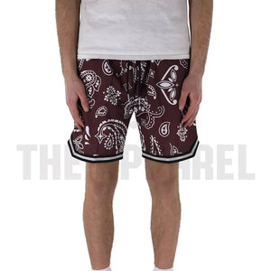 High Quality Men <b>Summer</b> Mesh Shorts Breathable Quick Dry Knee Length Drawstring Closure Customizable Casual Pattern <b>Decoration</b> - Product Image 6