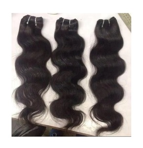 Lot de Cheveux Humains Vierges Indiens Remy 100% Naturels, Cuticules Intactes, Qualité Temple, Vente en Gros - Product Image 1