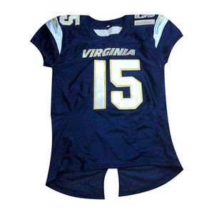 Maillot de football américain personnalisé pour homme, col en V, épaules rayées, respirant, uniforme d'équipe, vêtements de sport, chemises d'entraînement - Product Image 3