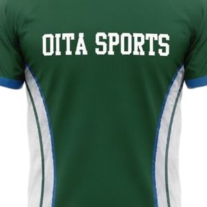Camiseta de Netball Unisex Verde Bosque y Blanca Sublimada, de Poliéster, Manga Corta, Cuello Redondo, Ropa Deportiva Atlética con Paneles Laterales para Entrenamiento - Product Image 5