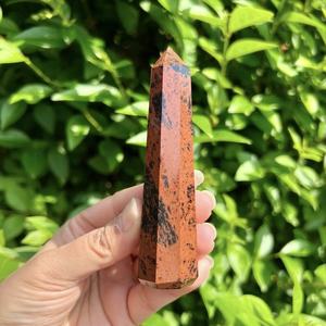 Torre de Cristal Pulido de Obsidiana de Caoba Natural al por Mayor, Estilo Amor, para Sanación, Reiki, Meditación y Decoración del Hogar - Product Image 6