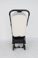 Poussette bébé pliable d'une seule main, luxe, système de voyage, OEM, légère