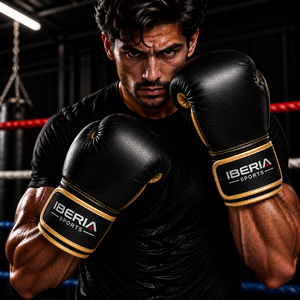 IBERIA Custom Boxing Gloves for Training Sparring Heavy <b>Bag</b> with Hook and Loop <b>Wrist</b> Closure OEM Wholesale Boxing Equipment - Product Image 6