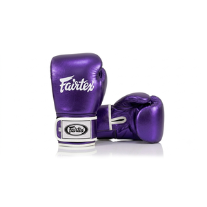 นวมชกมวยหนังวัวแท้ Fairtex Gold แบบเต็มนิ้ว ปิดด้วยเวลโคร สำหรับผู้ใหญ่ อุปกรณ์ฝึกซ้อมสำหรับยิม - Product Image 5