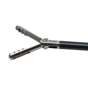 Reusable <b>Laparoscopic</b> Clinch Grasper Clamp Monopolar Surgical <b>Instrument</b>, 5mm Diameter 33cm Length Endoscopic Clinch Type - Product Image 1