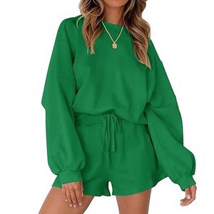 Women Striped Hooded Knit Dress Long Sleeve Loose Fit Casual Spring Summer Wear - Product Image 5