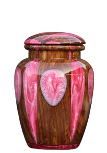 Luxury urn <b>box</b> <b>for</b> human <b>ashes</b> Rosewood Epoxy Adult Male Female Decorative Burial Large Funeral <b>Box</b> <b>Ashes</b> - Product Image 4