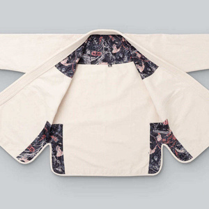 Precio al por mayor RTS, Kimono de Jiu Jitsu Brasileño de alta calidad de 450 g/m², hecho a medida, para artes marciales, para luchadores de Karate AS-JJ-418 - Product Image 2