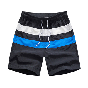 Shorts de sport pour hommes en toile 100 % polyester, écologiques, respirants, séchage rapide, coupe-vent, pour temps chaud, avec élastique à l'avant - Product Image 1