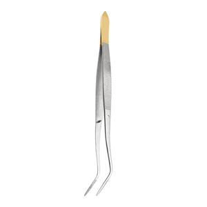 Top Quality Low Price Custom Color And SizeTweezer College For Dental Dressing Angled Tip Surgical Forceps Instruments <b>Pliers</b> - Product Image 5