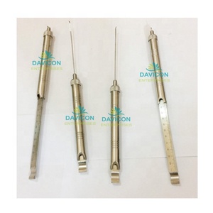 Instruments chirurgicaux orthopédiques jauge de profondeur manuelle 0mm à 60mm en acier inoxydable la base du succès chirurgical - Product Image 2