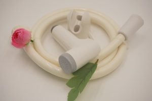 Vertical <b>Spray</b> Wall-<b>Mounted</b> ABS Shattaf Set Single Hole Installation with Custom Color OEM - Product Image 4