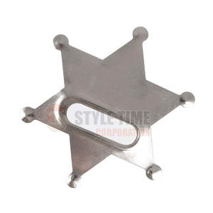 Insignias Profesionales de Acero, Construcción Duradera con Pin de Seguridad para un Fijado Seguro - Product Image 3