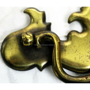 Cổ điển Tủ Ngăn Kéo kéo núm xử lý thay thế Brass bán buôn Antique Vintage ngăn kéo tủ xử lý đồ nội thất - Product Image 3
