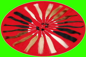 Cheveux humains vierges indiens bruts 12A, cuticules alignées, blonds raides 613, vente en gros de cheveux indiens 613 blonds, qualité supérieure - Product Image 5