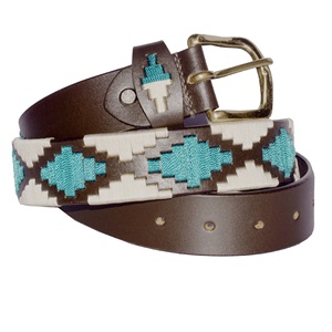 Ceinture Polo 100% Cuir Véritable Faite à la Main, Style Décontracté Élégant, Boucle en Alliage, Design Raffiné, Longueur Personnalisable, Fabriquée en Inde - Product Image 2