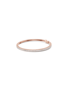 Madonna Luxury 9K 14K 18K Yellow <b>Gold</b> Custom Lab Grown Diamond Brilliant Cut VS1 Clarity Tennis Chain Bracelet IGI Certified - Product Image 5