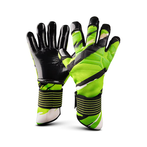 Guantes de Portero de Fútbol Profesionales de Látex de Goma Transpirables Antideslizantes para Uso en Exteriores para Jóvenes y Adultos en Partidos de Fútbol - Product Image 3