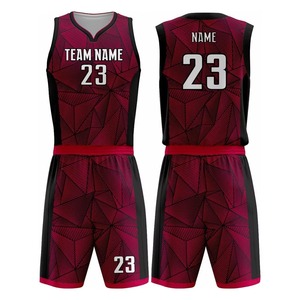 Maillots de basketball personnalisés en gros 2026, respirants, 100 % polyester, uniformes de basketball pour hommes - Product Image 1
