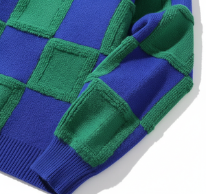 Suéteres de Punto para Hombre, Fabricados en Fábrica, Servicios OEM, Poliéster Acrílico, Cálidos para Invierno, Moda Urbana, Corte Holgado - Product Image 4