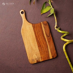 Vente en gros de grande planche à découper rectangulaire en bois d'acacia avec finition en noyer manguier pour planche à fromage et blocs à découper - Product Image 6