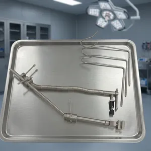 Support flexible pour instruments chirurgicaux avec écarteur hépatique Nathanson – Instruments chirurgicaux réutilisables de haute qualité - Product Image 6