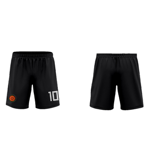 Shorts de football et de basketball personnalisés par sublimation, en vente, avec des designs tendance pour t-shirts. - Product Image 1
