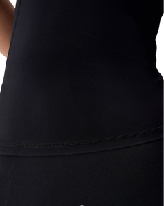 <b>Black</b> Digital Print UPF50+ Spandex/Polyester <b>Compression</b> Rash Guard <b>Shirt</b> Full Sleeves 220g Unisex Low MOQ Seamless Fusing OEM - Product Image 5