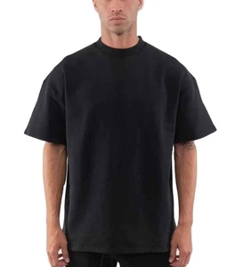 T-shirt Homme Personnalisé en Coton 100% Style Urbain Coupe Droite Respirant Écologique Manches Courtes Couleur Unie Vente en Gros - Product Image 2