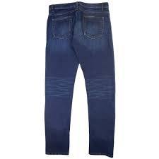 กางเกงยีนส์เดนิมสีน้ำเงินปักลายตามสั่งสำหรับผู้ชาย ไซส์พลัส ทรงตรง เอวกลาง แห้งเร็ว ระบายอากาศดี ล้างสีแบบสโตนวอช ดีไซน์สตรีทแวร์ - Product Image 4