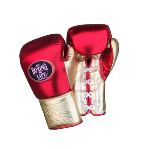 Guantes de MMA de Cuero Vacuno Premium para Adultos, Entrenamiento de Boxeo, Sparring, Secado Rápido, Logotipo Personalizado - Product Image 3