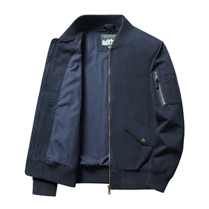 Men's Bomber Jacket Premium Quality Windproof Lightweight Casual Outerwear Streetwear Fashion Jacket - Product Image 5