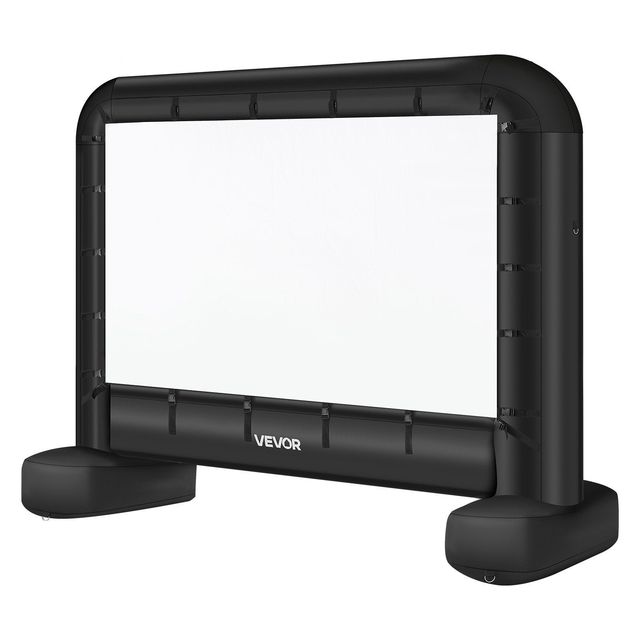 14 Ft Inflatable Movie Screen 600D Portable Outdoor Projection Screen Model D0100X3ITS2 for Yard Decorations
