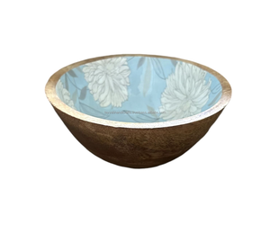 Wooden Bowl with Meena Print Top Selling Salad Bowl Platter Made by Tayyab Handicraft - Product Image 4