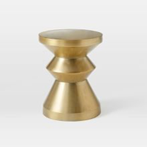 Antique Gold Hammered Metal Cylinder <b>Stool</b> Contemporary Home Furniture Handmade Living Room Decor <b>Stool</b> & Ottomans - Product Image 6