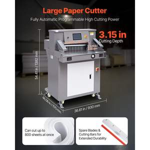 1100W Heavy Duty Electric <b>Paper</b> <b>Cutter</b> Machine 20.3/515 mm Cutting Width 3.1/80 mm Cutting Thickness <b>Guillotine</b> Trimmer 7 - Product Image 2