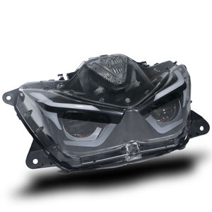 ไฟหน้ามอเตอร์ไซค์ RGB LED 40W แบบสองดวง ด้านหน้า ระบบไฟส่องสว่างสีขาวธรรมชาติ พร้อมฟังก์ชั่นต้อนรับ สำหรับ Force JLIGHT DESIGN - Product Image 1