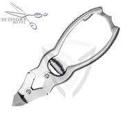 Coupe-ongles en acier inoxydable 3 en 1, lame incurvée, poignée ergonomique pour ongles épais et incarnés, emballage en boîte pour pédicure