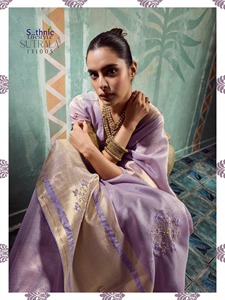 Choli en Georgette Élégant et Confortable pour Femme, Modèle Évasé, Idéal pour Fêtes, Mariages, Diwali, en Soie Douce - Product Image 3