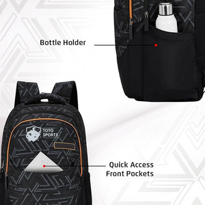 Sac à dos léger en polyester, confortable et respirant, avec fermeture éclair et multiples poches, personnalisable avec logo – Meilleur fournisseur, prix de gros - Product Image 3