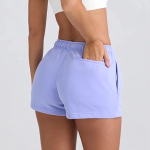 Nouveaux shorts décontractés taille basse pour femmes, doux, confortables, respirants, à séchage rapide, en molleton de coton, fabriqués au Pakistan - Product Image 6