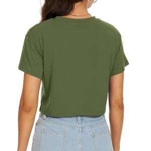 T-shirts courts en toile écologiques pour femmes, style tendance 2026, séchage rapide, respirants, pour le fitness - Product Image 4