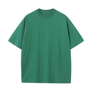 T-shirt en coton de première qualité avec impression de logo personnalisé, t-shirt uni personnalisé pour homme, t-shirt unisexe surdimensionné personnalisé - Product Image 4