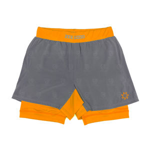 Plus Size Men's Fitness Shorts Running Breathable Men 2 in 1 <b>Layers</b> Sports Track Workout High Waist Gym Shorts Quick Dry - Product Image 1