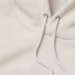 Sweat-shirt à capuche blanc en gros, coupe classique, 100 % coton molletonné, pull décontracté, couleur unie, vêtements d'hiver pour hommes - Product Image 6