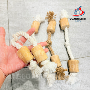 Bâton à mâcher moderne en bois de café bio pour chiens, non toxique, inodore, longue durée, jouet à mâcher pour animaux de compagnie, usage quotidien, pour la dentition des chiots et les chiens agressifs - Product Image 5