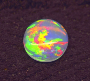 Ópalo Natural de Alta Calidad de 4.5 CT, Corte Brillante Multifuego, Cabujón, Gema Suelta de 13*5.2 mm, de Rajastán, para la Fabricación de Joyas Z. R. - Product Image 1