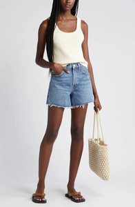 Nouvelle Arrivée Short en Jean Décontracté d'Été pour Femme, Coupe Droite, Respirant, Séchage Rapide, Écologique, avec Logo Personnalisé pour Stone - Product Image 4